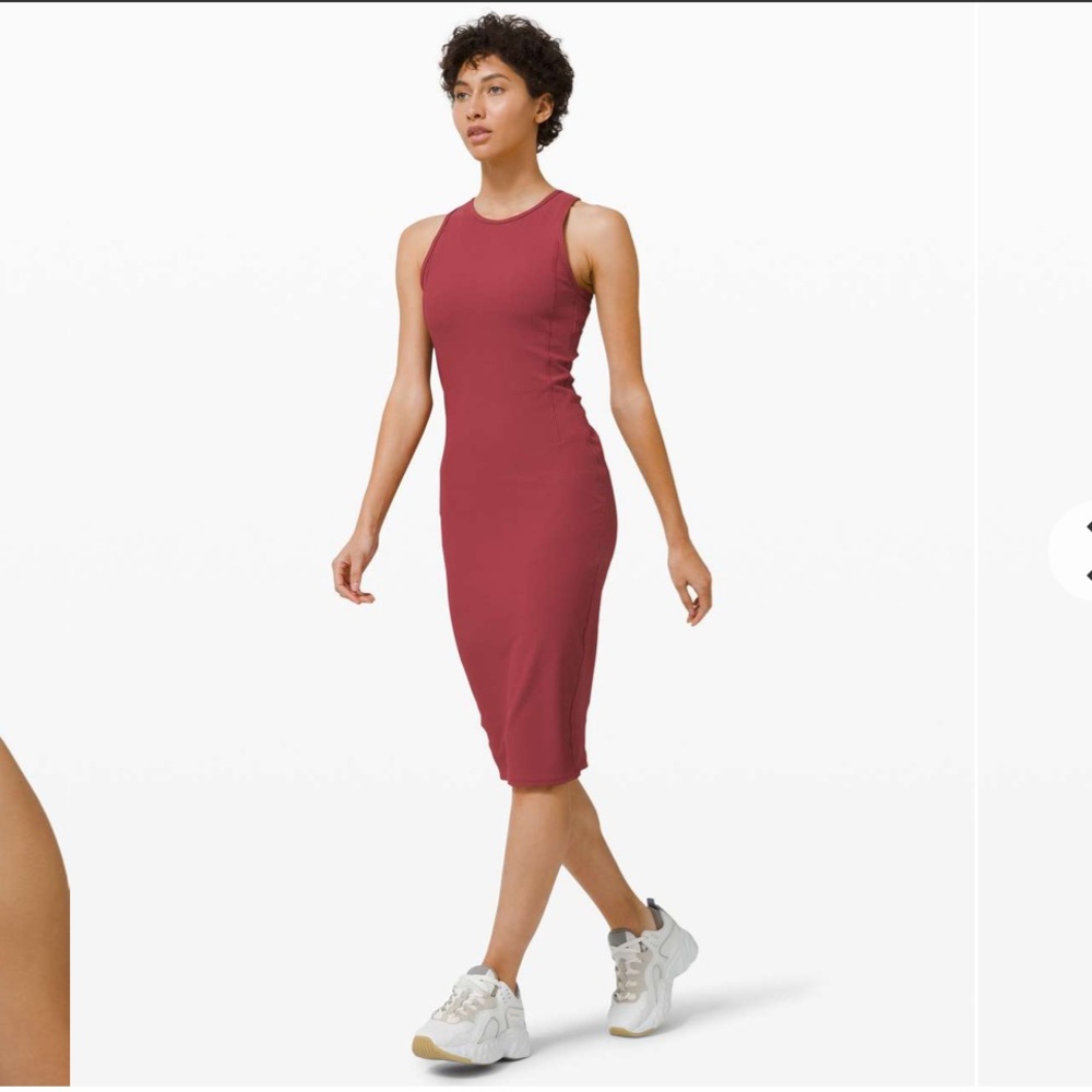 Lululemon Brunch and Back Dress - Chianti